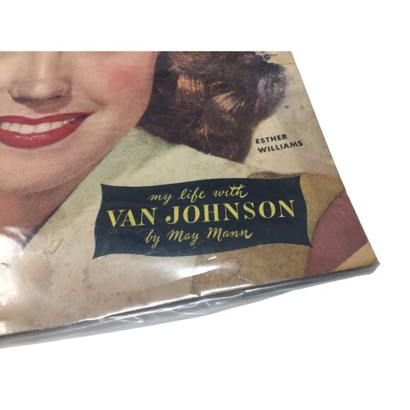 SCREEN STARS MAGAZINE NOVEMBER 1945 ESTHER WILLIAMS VAN JOHNSON - Picture 2 of 5